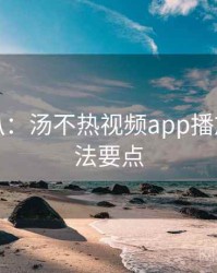 独家深扒：汤不热视频app播放爆点算法要点